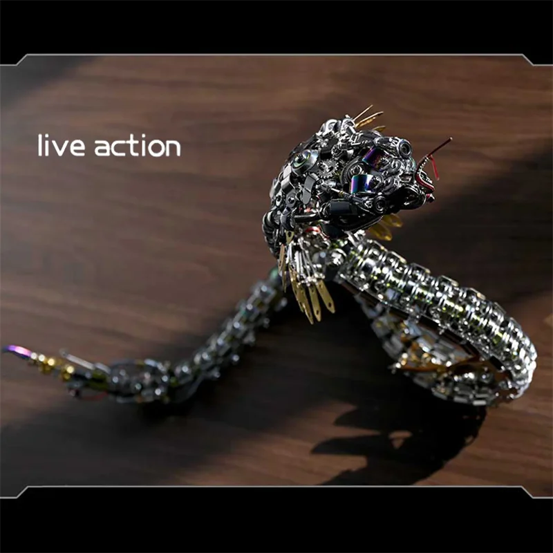 Mechanical Viper Cobra Snake 3 - Model Kit Unicorn recension och pris