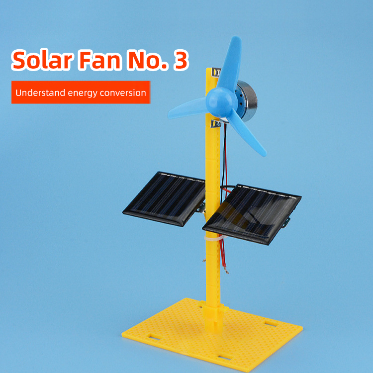 DIY Solar Electric Fan Model A - Model Kit China recension och pris