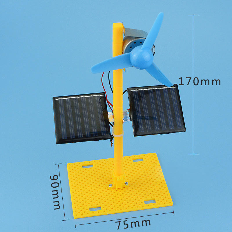 DIY Solar Electric Fan Model A - Model Kit China recension och pris