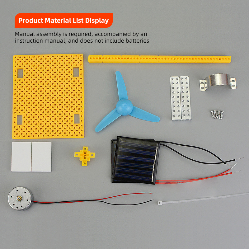 DIY Solar Electric Fan Model A - Model Kit China recension och pris