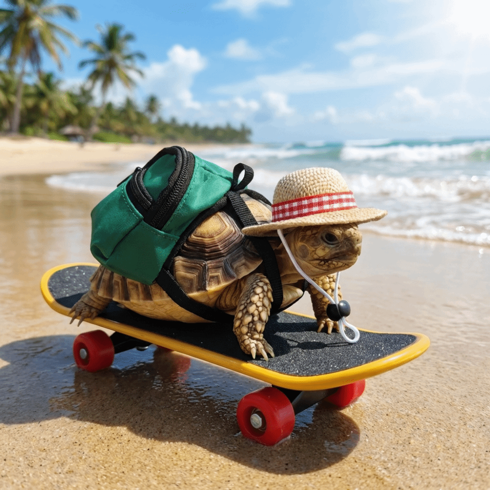 Creative Pet Skateboard Toys S - Model Kit Lizard recension och pris