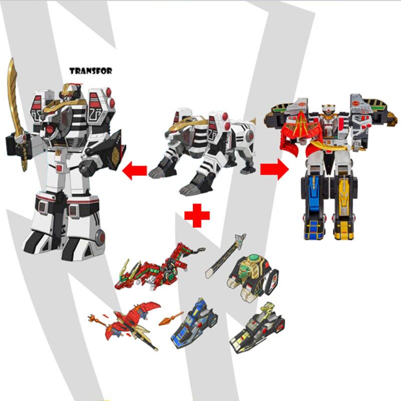 Playmates Toys Power Rangers W - Model Kit Megazord recension och pris