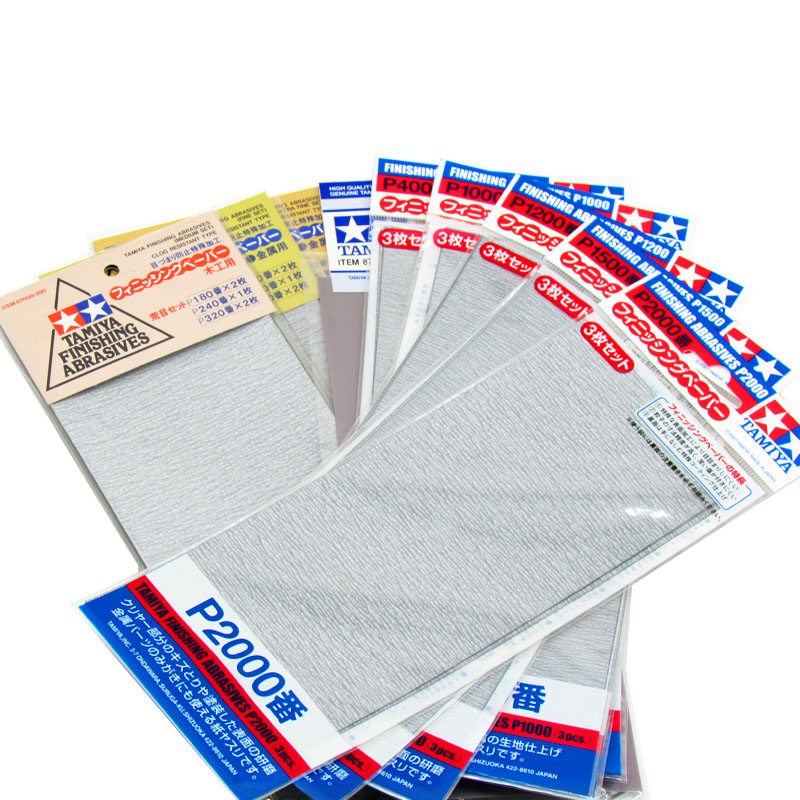Tamiya Finishing Abrasives San - Model Kit Tamiya recension och pris