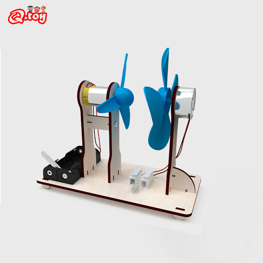 DIY Wind Driven Generator Mode - Model Kit China recension och pris