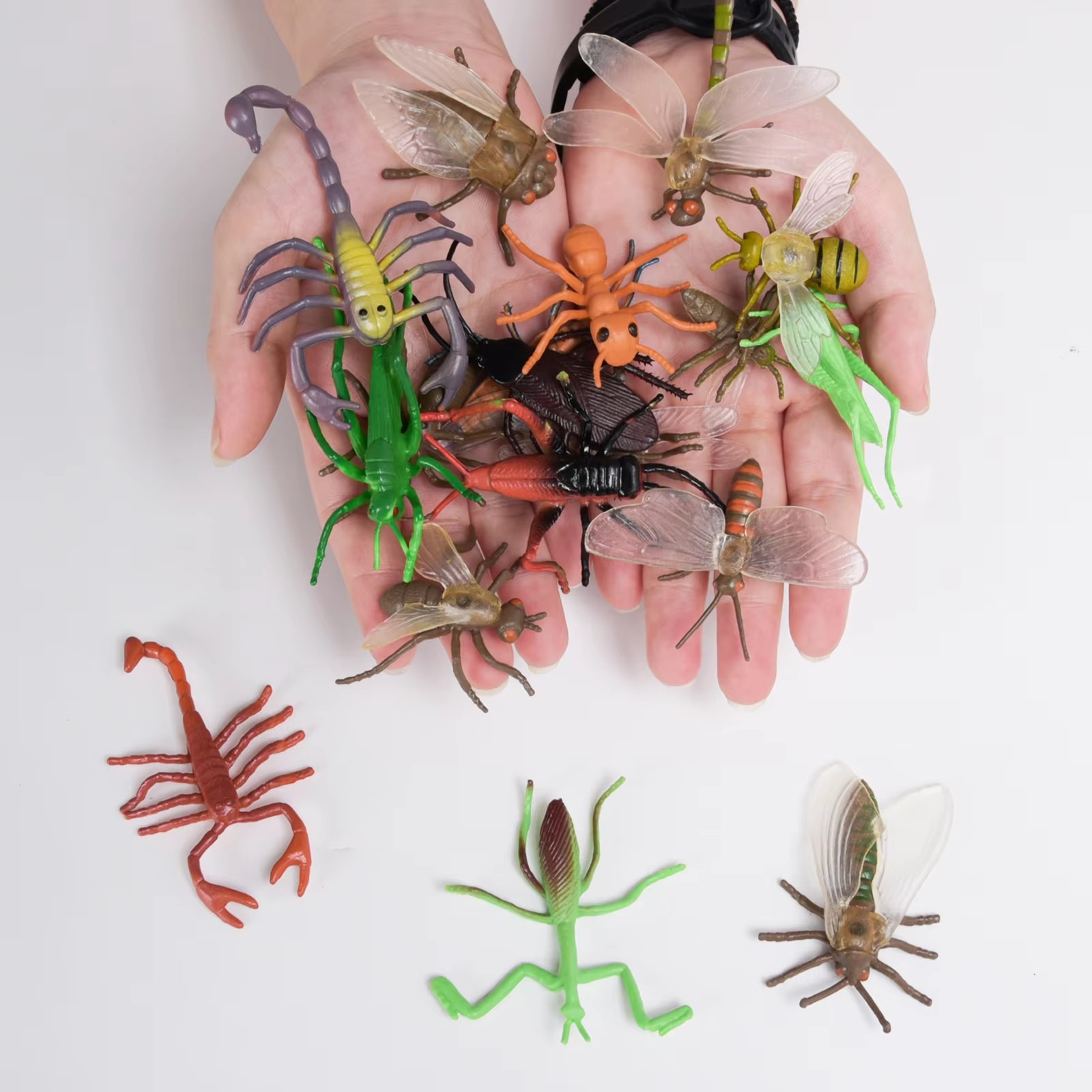 Oenux Wild Insect Animals Mode - Model Kit Lizard recension och pris