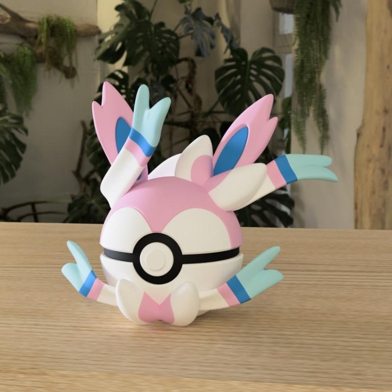 Pokemon Poke Ball Eevee Anime  - Model Kit China recension och pris