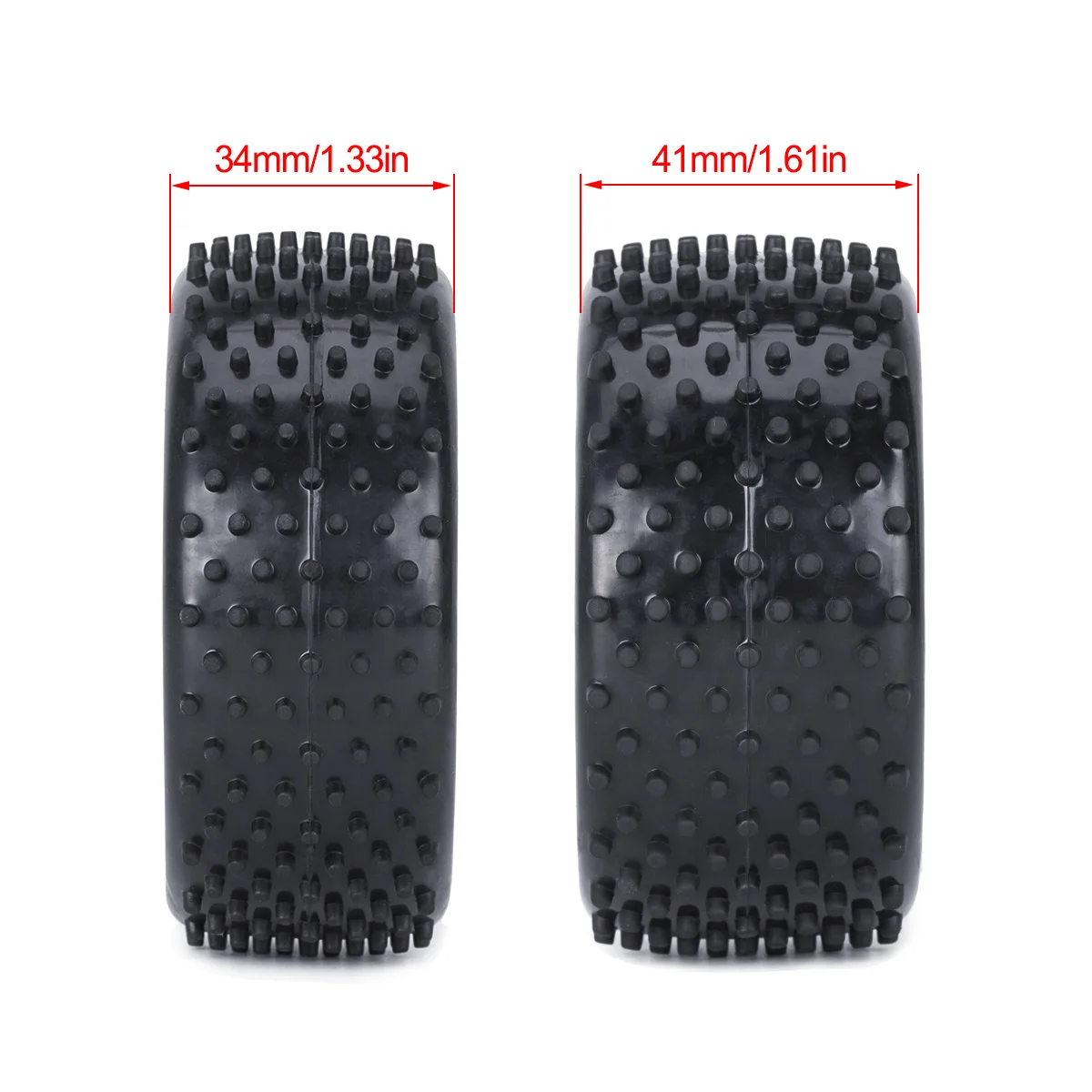 4 Pcs 88mm Buggy Tires Wheel T - Model Kit Tamiya recension och pris