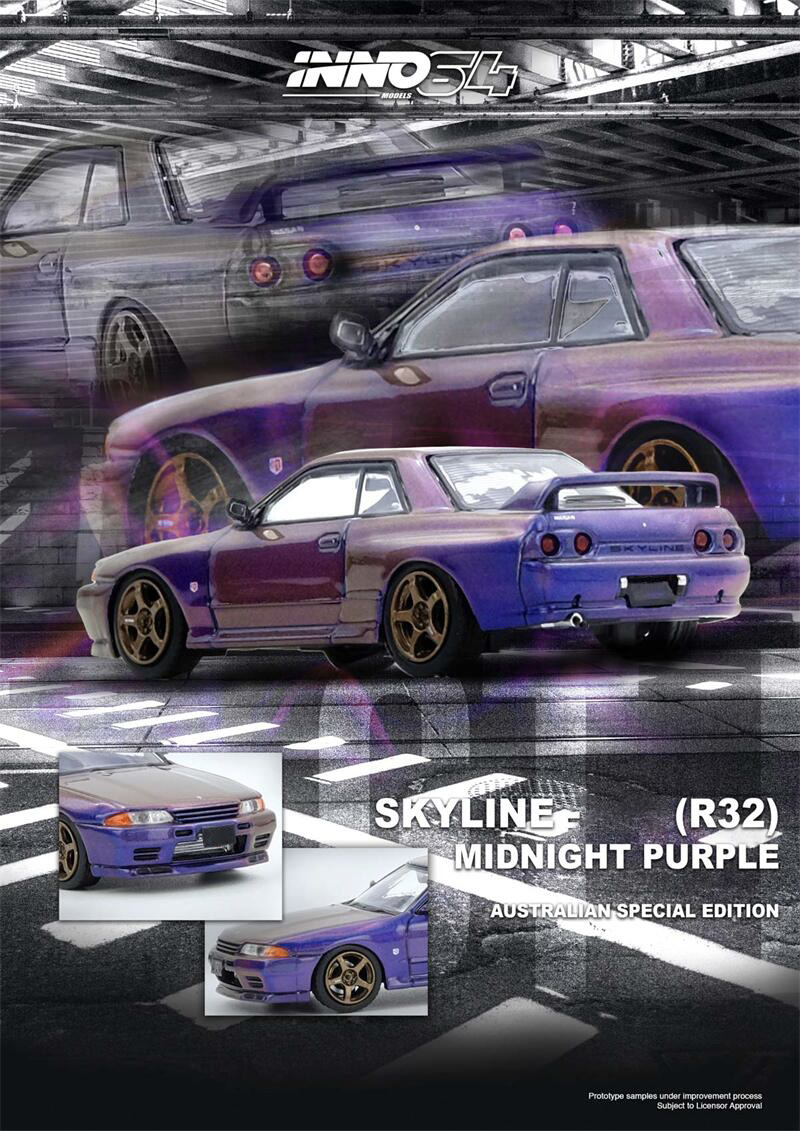 INNO 1:64 R35 WIDEBODY AORUS X - Model Kit R34 recension och pris