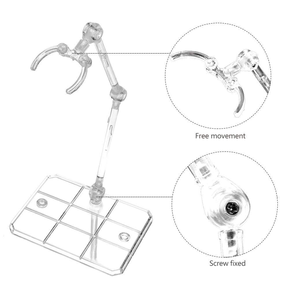 Clear Action Figure Stand,Asse - Model Kit Eva recension och pris