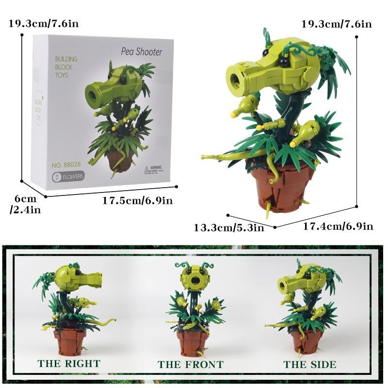 Plants vs. Zombies Carnivorous - Model Kit Vs Figure recension och pris