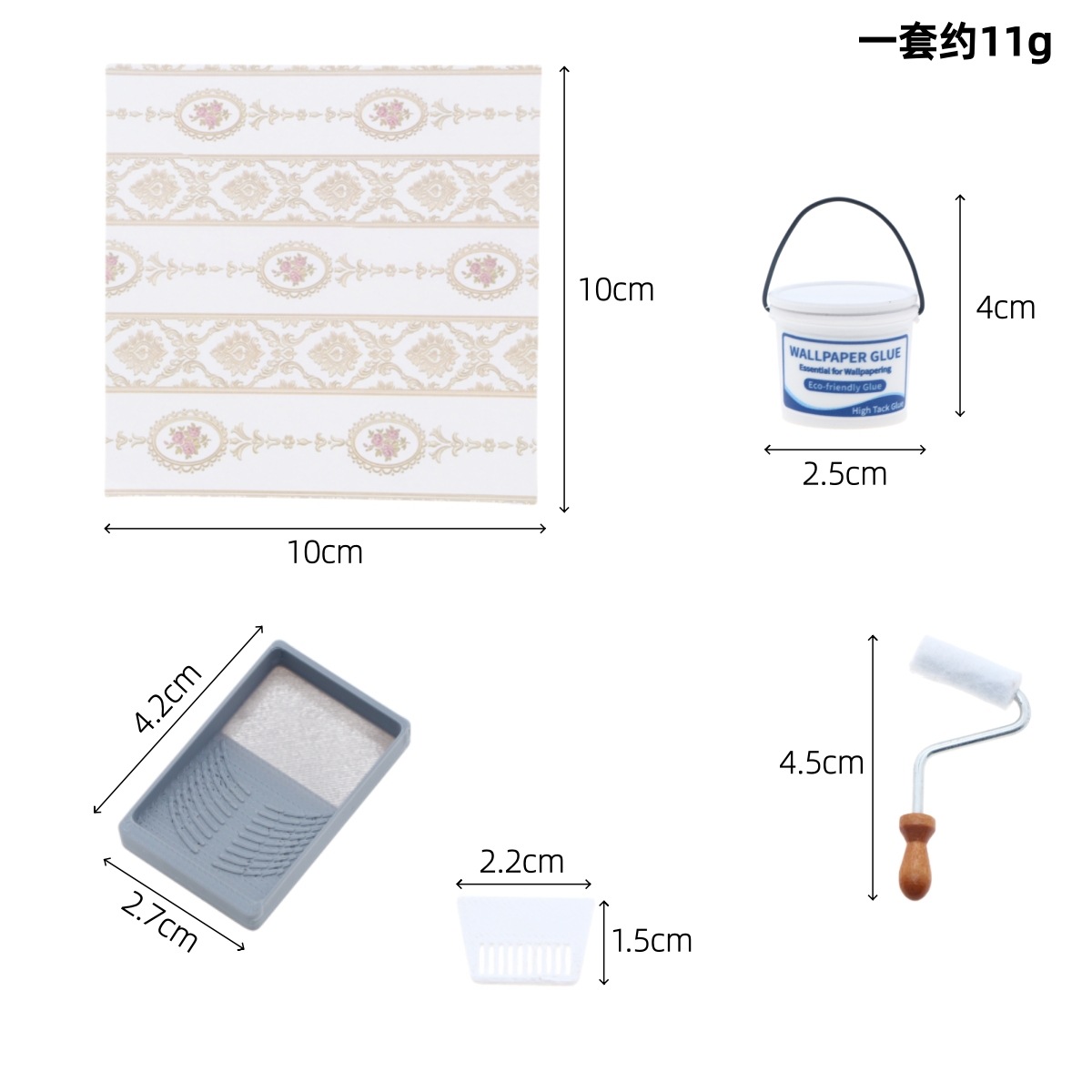 2pcs Dollhouse Miniature Paint - Plastic Model Paint recension och pris