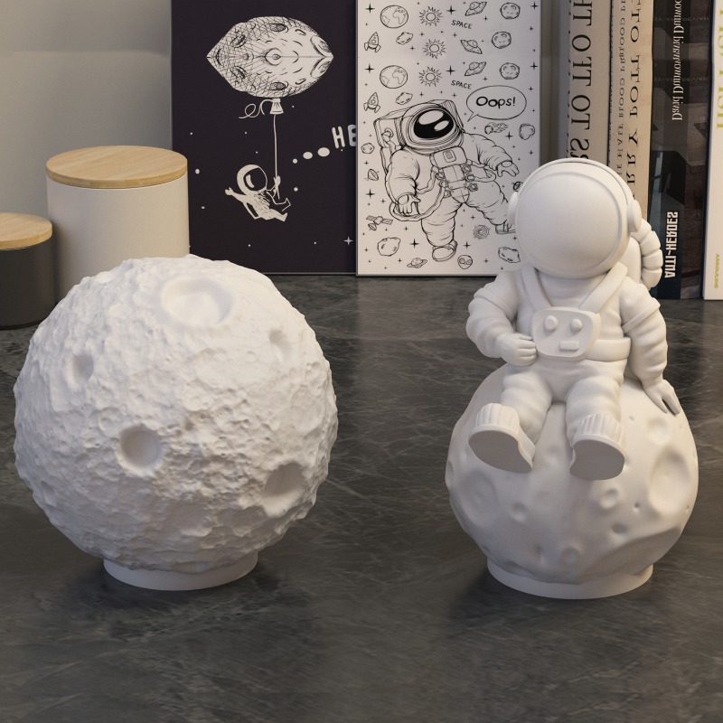 3D Space Astronaut Silicone Ca - Model Kit Cement recension och pris