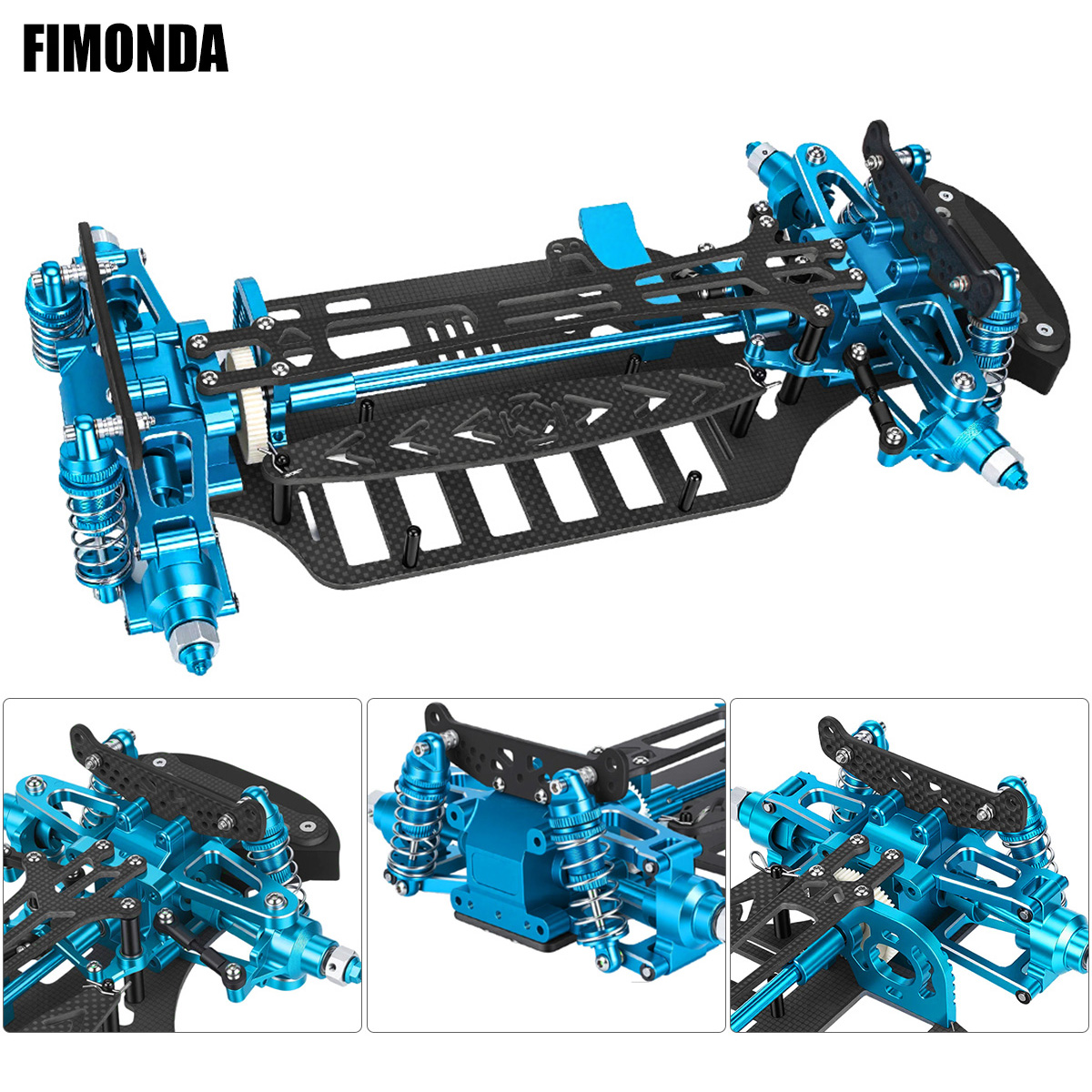 Aluminum & Carbon Fiber Frame  - Model Kit Tamiya recension och pris