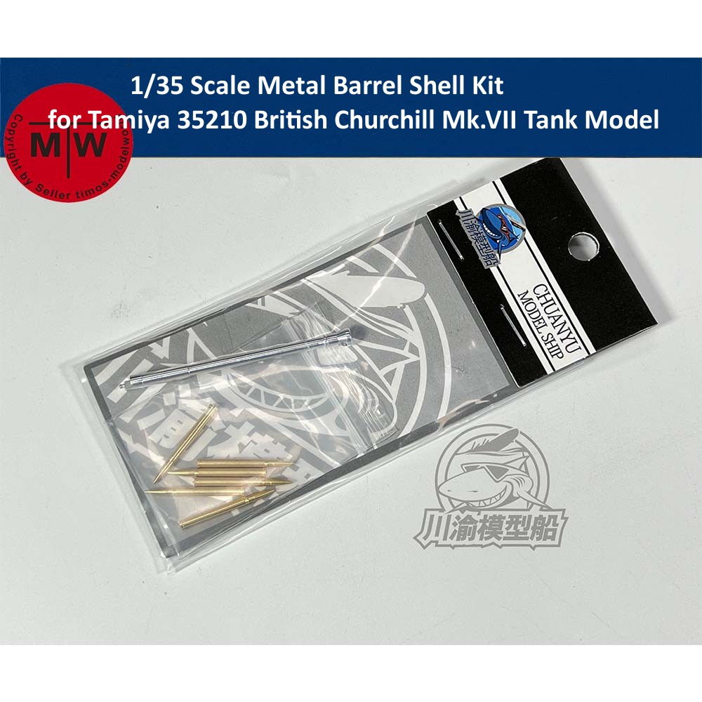 1/35 Scale Metal Barrel Shell  - Model Kit Tamiya recension och pris