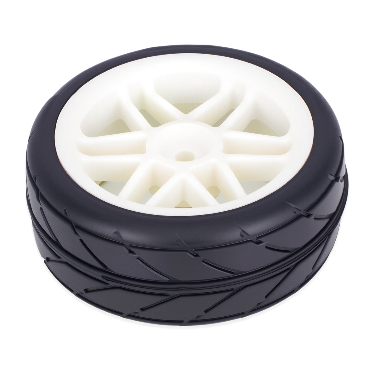 Pre-Glued RC Wheels Tires Set  - Model Kit Tamiya recension och pris