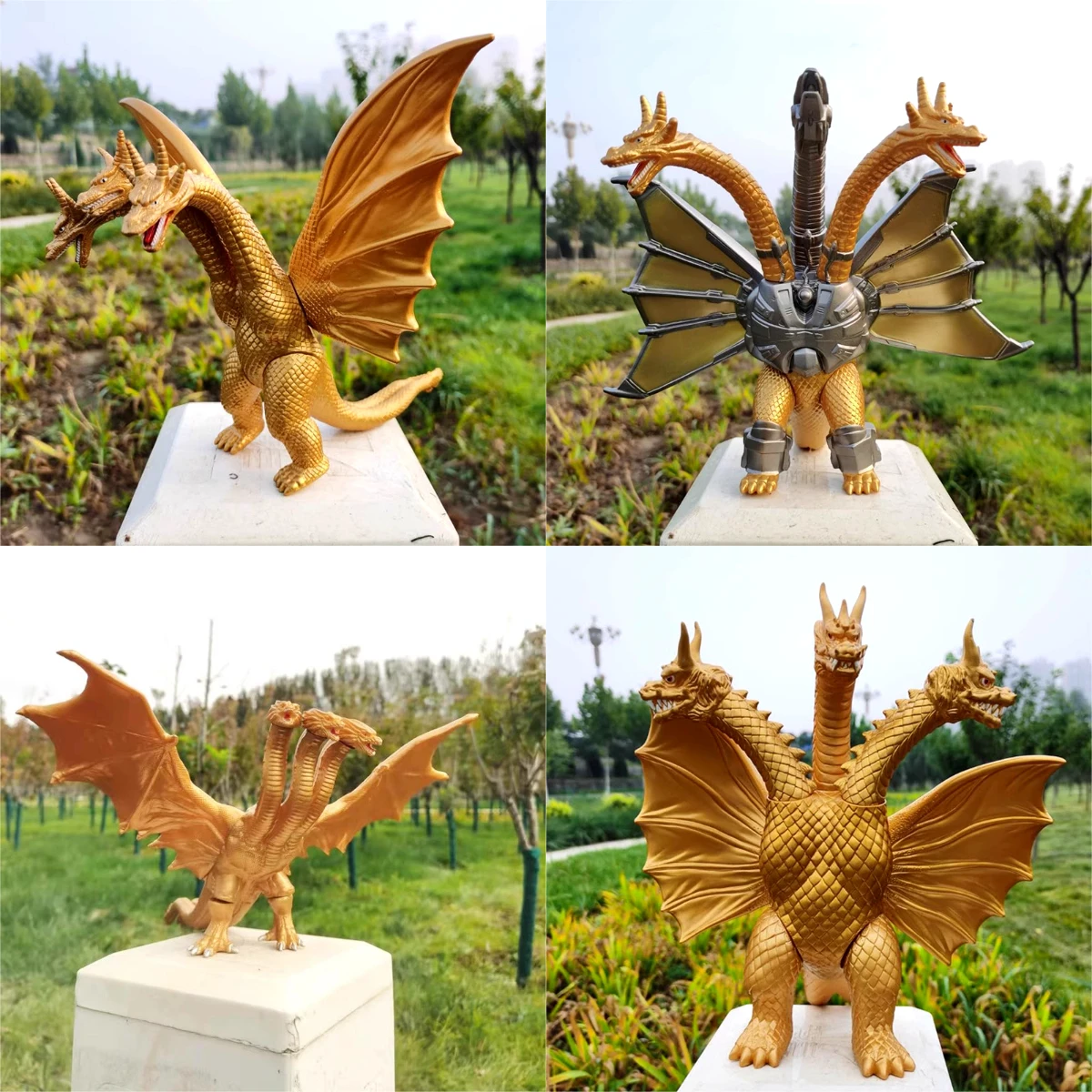 Large size three headed dragon - Model Kit Vs Figure recension och pris