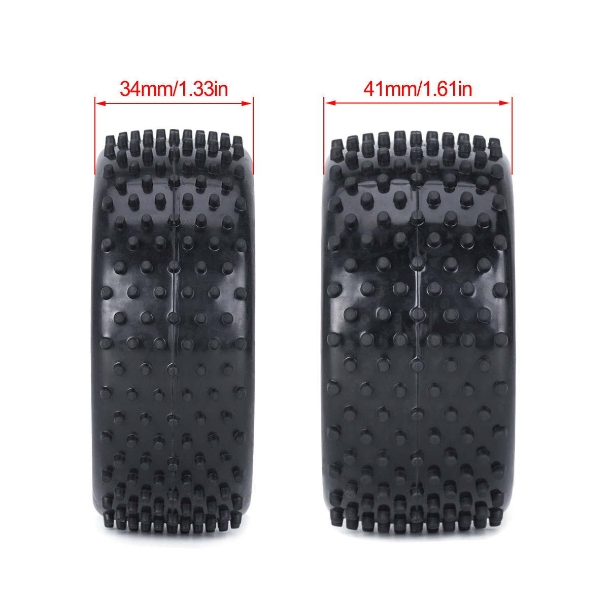 Rc Rally Tires for 1/10 Wltoys - Model Kit Tamiya recension och pris