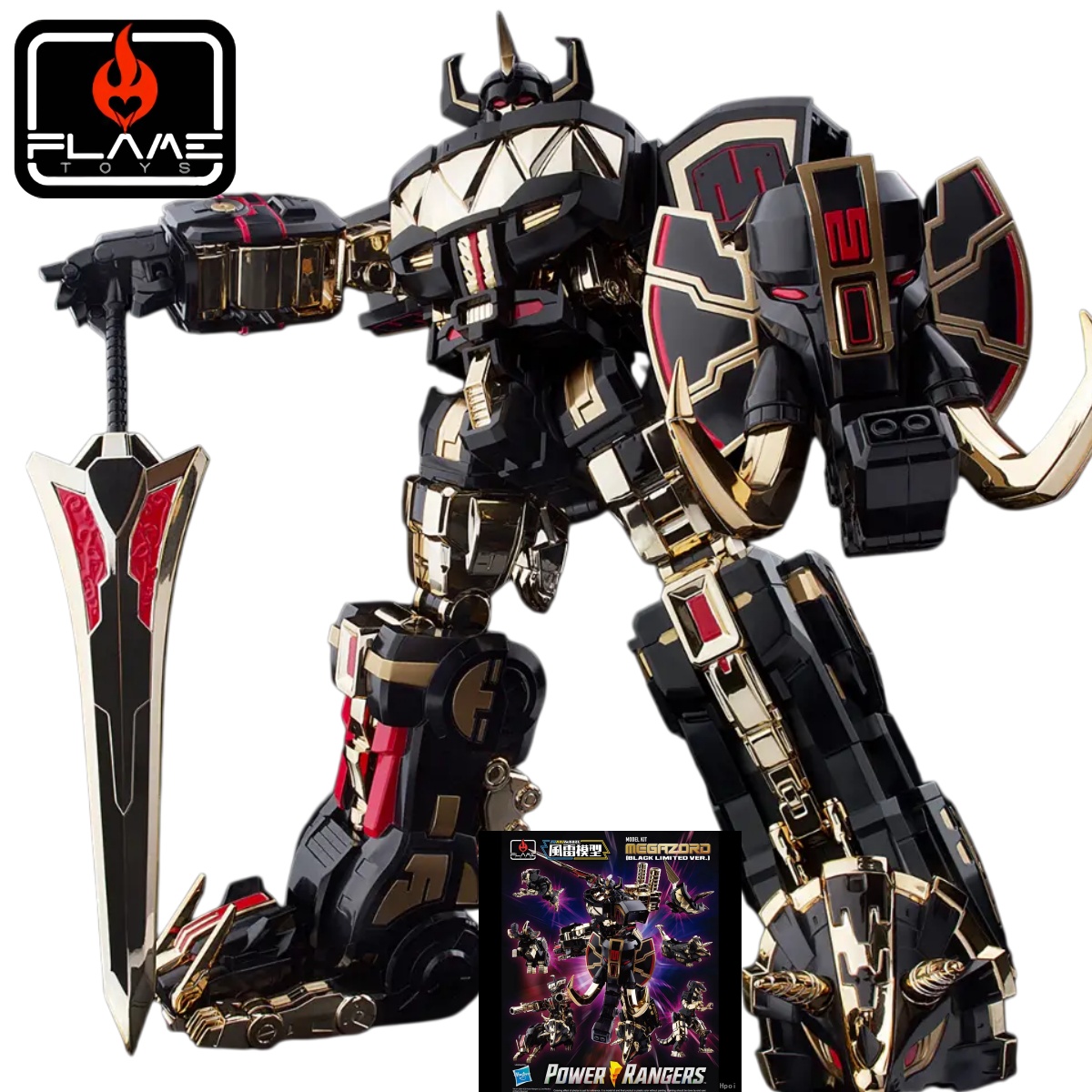 Flame Toys Furai Model Megazor - Model Kit Megazord recension och pris