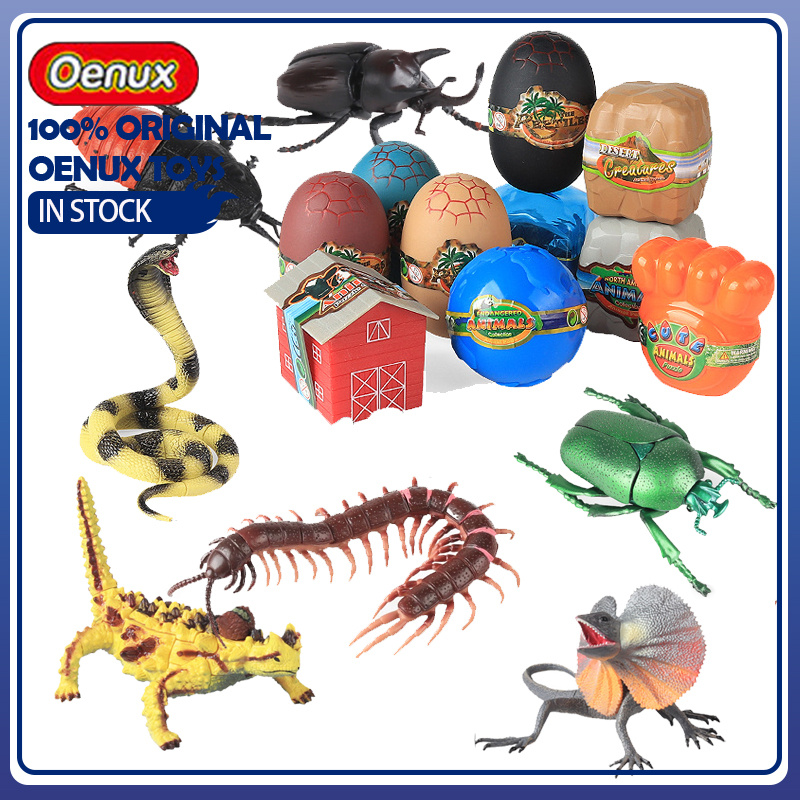 Oenux 4D Assembly Insect Repti - Model Kit Lizard recension och pris