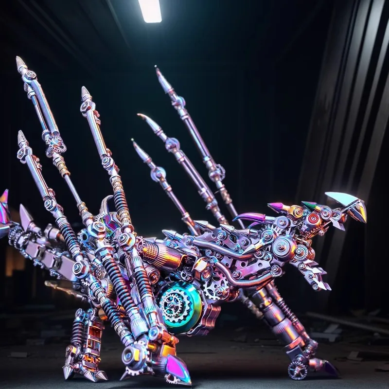 3D three-dimensional metal ass - Model Kit Unicorn recension och pris